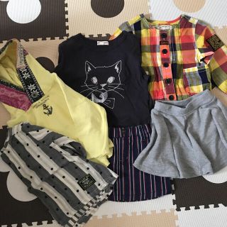 ジャンクストアー(JUNK STORE)の【pakumon様 専用】100㎝4着➕ショートパンツ(Tシャツ/カットソー)