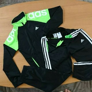 アディダス(adidas)のアディダス　140ジャージ上下(ジャケット/上着)