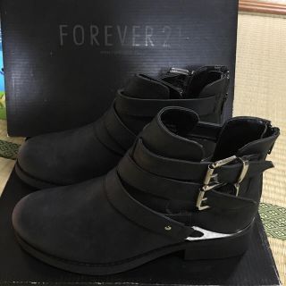 フォーエバートゥエンティーワン(FOREVER 21)のFOREVER21 ショートブーツ 23cm(ブーツ)