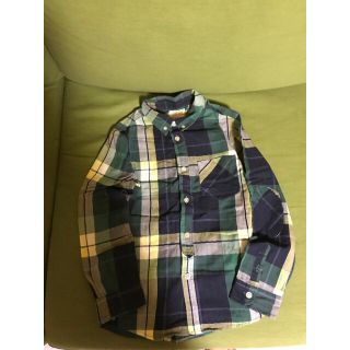 ザラキッズ(ZARA KIDS)のZarakidsザラキッズチェックボタンダウンシャツ(ブラウス)