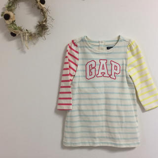 ベビーギャップ(babyGAP)の値下げ【新品・未使用】baby  GAP  ワンピース 90(ワンピース)
