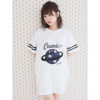 ハニーシナモン(Honey Cinnamon)の♡ハニーシナモン コズミックT(Tシャツ(半袖/袖なし))