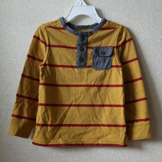 オールドネイビー(Old Navy)の黄色 old navyオールドネイビー 長袖シャツ 3T 95～100(Tシャツ/カットソー)