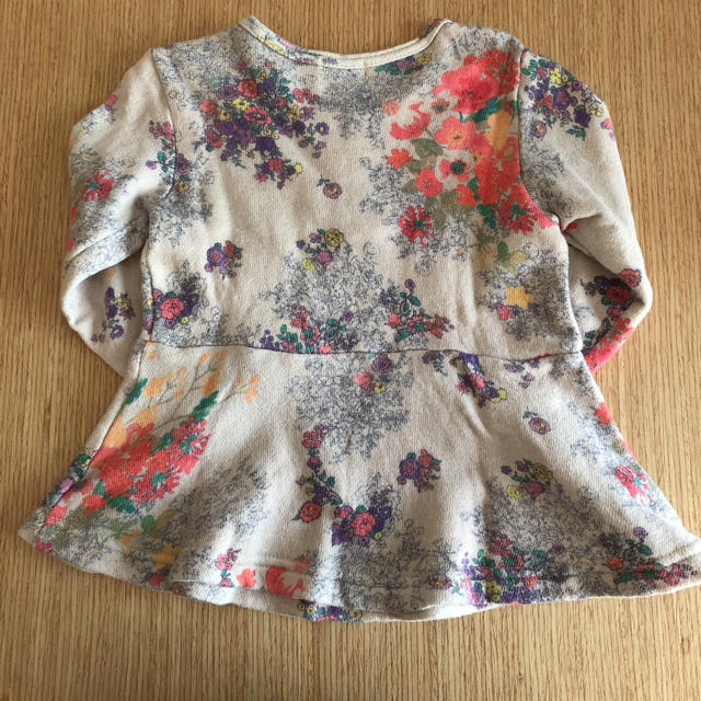 hakka baby(ハッカベビー)のhakka baby チュニック90 キッズ/ベビー/マタニティのキッズ服女の子用(90cm~)(Tシャツ/カットソー)の商品写真