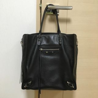 バレンシアガ(Balenciaga)の確実正規品バレンシアガペーパーミニバッグBALENCIAGAA5アラウンドジップ(トートバッグ)