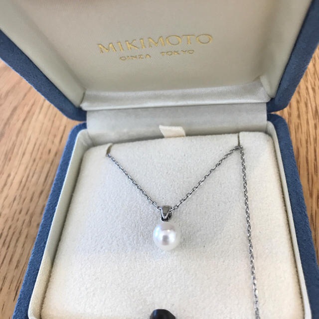 MIKIMOTO 1粒パールネックレス