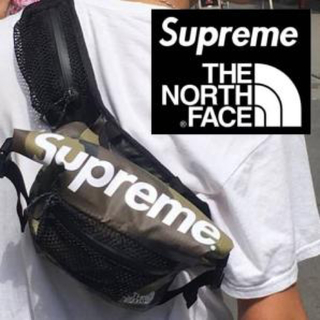 Supreme×THE NORTH FACE ウエストバッグ