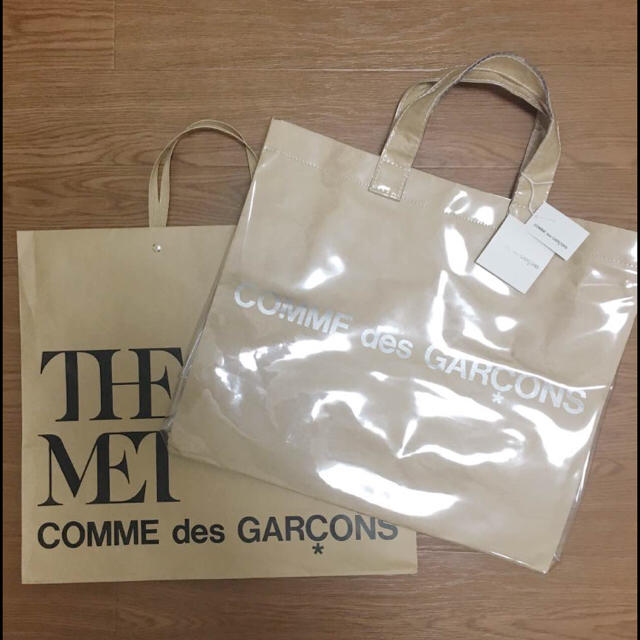 COMME des GARCONS(コムデギャルソン)の新品未使用 comme des garcons pvcトート レディースのバッグ(トートバッグ)の商品写真