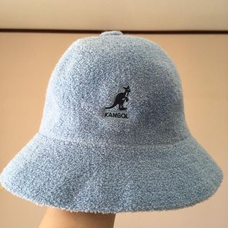 カンゴール(KANGOL)のkangol バミューダカジュアル M ライトブルー 水色(ハット)