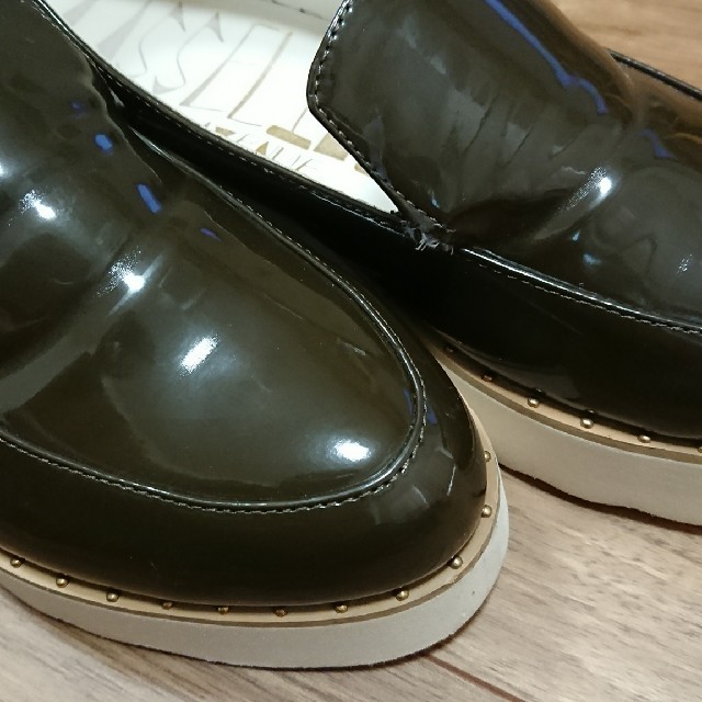 Casselini(キャセリーニ)の厚底 スリッポン レディースの靴/シューズ(スリッポン/モカシン)の商品写真