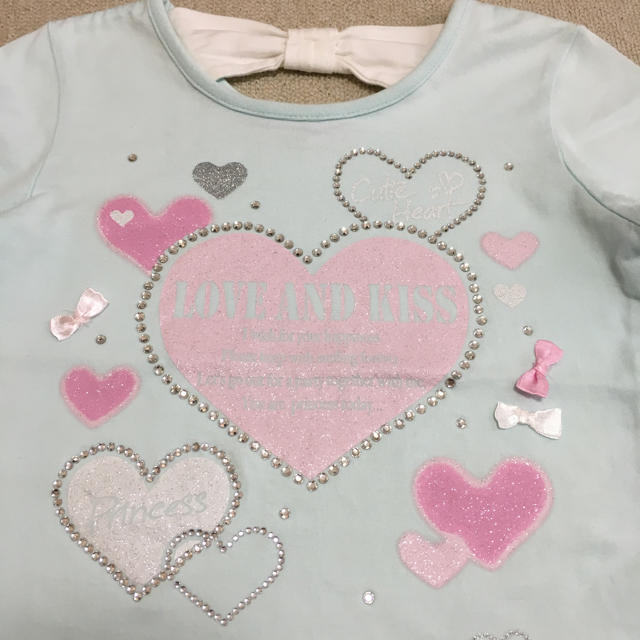 CRT CUTIE長袖Tシャツ130 キッズ/ベビー/マタニティのキッズ服女の子用(90cm~)(Tシャツ/カットソー)の商品写真