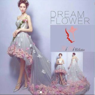 wakariro様専用💠DREAM FLOWER DRESS(ロングドレス)