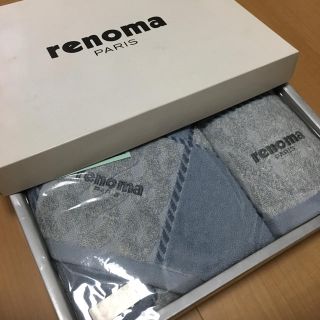 renomaレノマ●タオル2点セット●新品 未開封(タオル/バス用品)