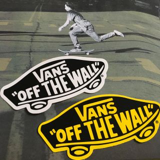 ヴァンズ(VANS)のvansバンズ限定offthewall型抜きsk8アイコンステッカーSPセット(スケートボード)