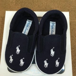 ラルフローレン(Ralph Lauren)のラルフローレンファーストシューズ10cm中古品(スニーカー)