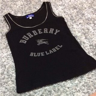 バーバリーブルーレーベル(BURBERRY BLUE LABEL)のバーバリー タンクトップ 美品(タンクトップ)