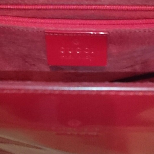 Gucci(グッチ)の【SH2424様専用】GUCCI バンブー トートバッグ レッド レディースのバッグ(トートバッグ)の商品写真