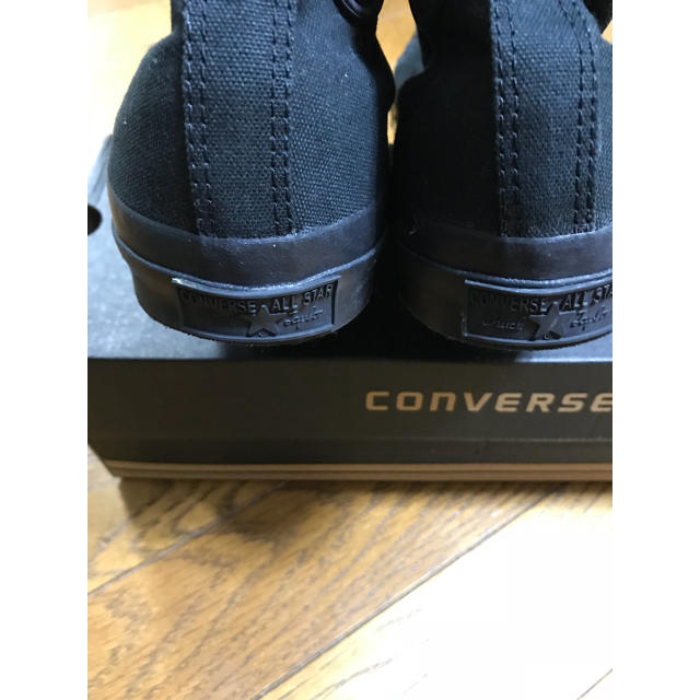 CONVERSE(コンバース)のらいらいち様専用 converse ハイカット 黒色 26.5 レディースの靴/シューズ(スニーカー)の商品写真