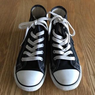 コンバース(CONVERSE)のコンバースオールスターハイカット　キッズ　２０㎝　ブラック(スニーカー)