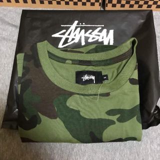 ステューシー(STUSSY)のオンライン完売 Stussy 迷彩 半袖Tシャツ Mサイズ(Tシャツ/カットソー(半袖/袖なし))