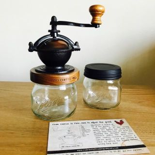 Camano Coffee Mill　カマノ コーヒーミル　メイソンジャーセット(調理道具/製菓道具)