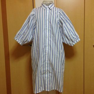 ダブルクローゼット(w closet)のw closet今季ストライプワンピ(ひざ丈ワンピース)