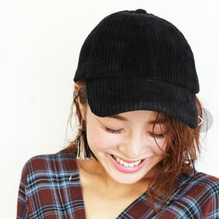 トゥデイフル(TODAYFUL)のvia j コーデュロイ キャップ(キャップ)