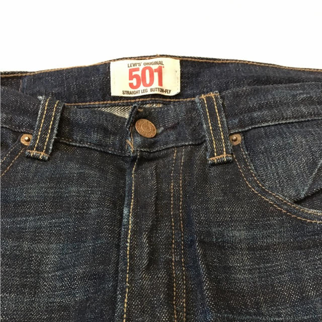 Levi's(リーバイス)の良品リーバイス501ブルーデニム メンズのパンツ(デニム/ジーンズ)の商品写真