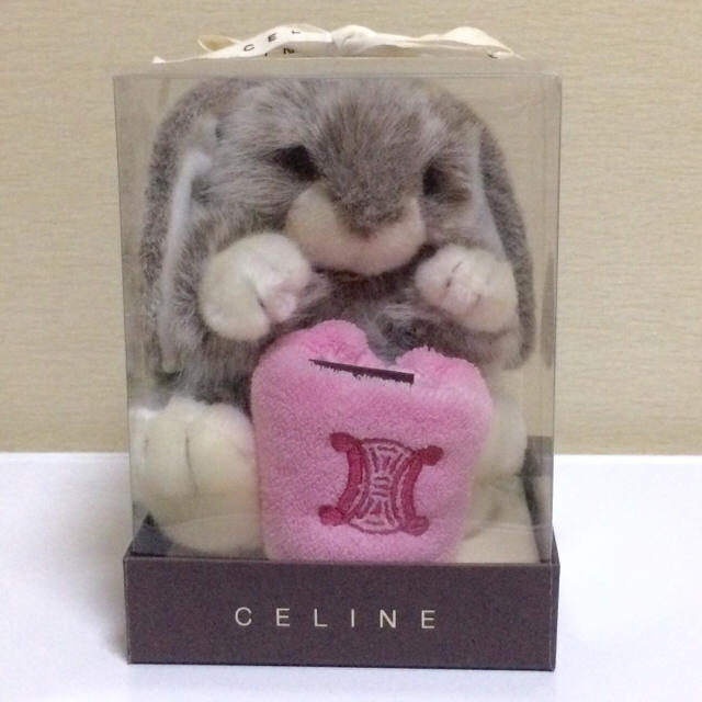 celine(セリーヌ)のセリーヌ ラビットセット / ぬいぐるみ & ミニタオル エンタメ/ホビーのおもちゃ/ぬいぐるみ(ぬいぐるみ)の商品写真