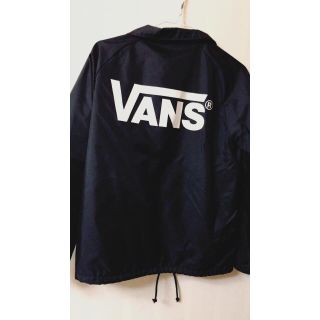 VANS コーチジャケットの通販 by kikoxx｜ヴァンズならラクマ