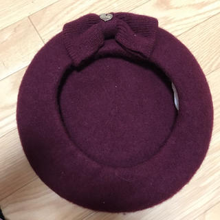 リズリサ(LIZ LISA)のリボンベレー帽(ハンチング/ベレー帽)