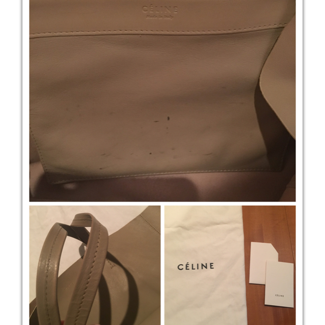 オカモン3さま専用 セリーヌ CELINE カバ バッグ ベージュ