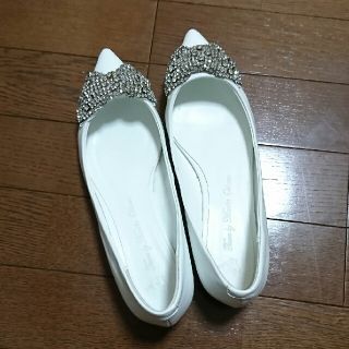 ツルバイマリコオイカワ(TSURU by Mariko Oikawa)の値下げ!!Tsuru by Mariko Oikawa☆フラットパンプス  (ハイヒール/パンプス)