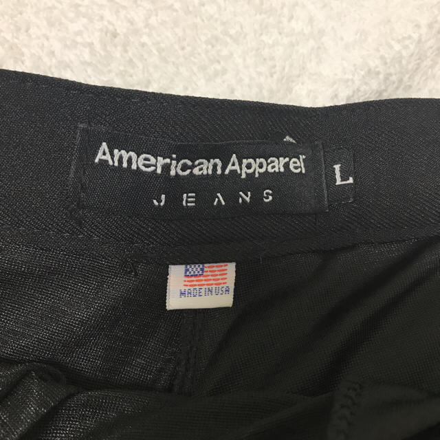 American Apparel(アメリカンアパレル)のテニススカート黒 L レディースのスカート(ミニスカート)の商品写真