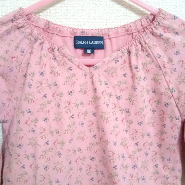 Ralph Lauren(ラルフローレン)のラルフローレン♡小花柄　長袖ワンピース　90サイズ キッズ/ベビー/マタニティのキッズ服女の子用(90cm~)(ワンピース)の商品写真