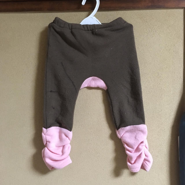 裏起毛うさぎパンツ 90サイズ キッズ/ベビー/マタニティのキッズ服女の子用(90cm~)(パンツ/スパッツ)の商品写真