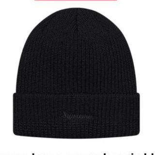 シュプリーム(Supreme)のSUPREME Loose Gauge Beanie BLACK (ニット帽/ビーニー)