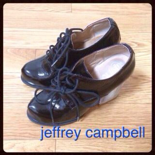 ジェフリーキャンベル(JEFFREY CAMPBELL)のクリアヒールブーティー(ブーツ)