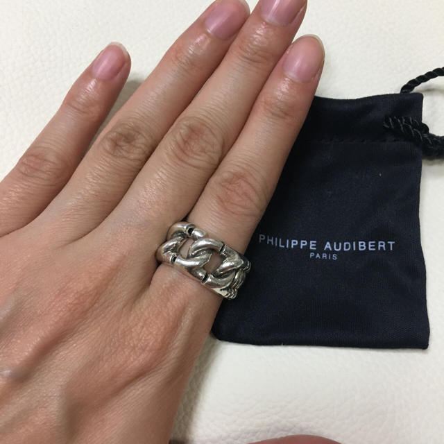 Philippe Audibert(フィリップオーディベール)の美品 PHILIPPE AUDIBERT リング 指輪 レディースのアクセサリー(リング(指輪))の商品写真