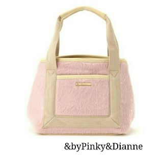 アンドバイピーアンドディー(&byP&D)の&byPinky&Dianne 新品♥ふわふわトートバッグ PINK(トートバッグ)