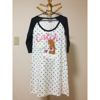 ケアベア(CareBears)の【お得2枚セット＊】ケアベア ワンピース&Tシャツ(ミニワンピース)