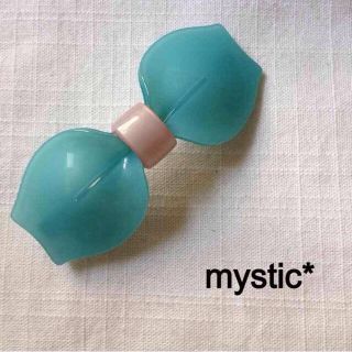 ミスティック(mystic)のmystic リボン🎀バレッタ(ヘアピン)