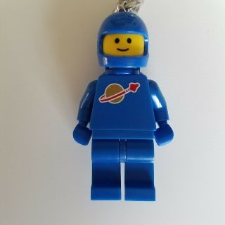 レゴ(Lego)のラスト1❗LEGO ブルー スペースマン・キーチェーン(キャラクターグッズ)