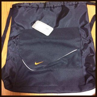 ナイキ(NIKE)のナイキの黒リュック(リュック/バックパック)