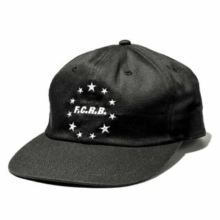 エフシーアールビー(F.C.R.B.)の2017AW F.C.R.B. CIRCLE STAR CAP 黒(キャップ)