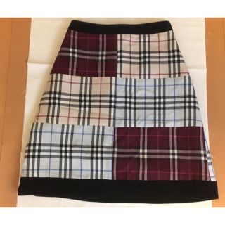 バーバリー(BURBERRY)のしん様専用 バーバリー★ミニスカート １５０ レディースS(スカート)