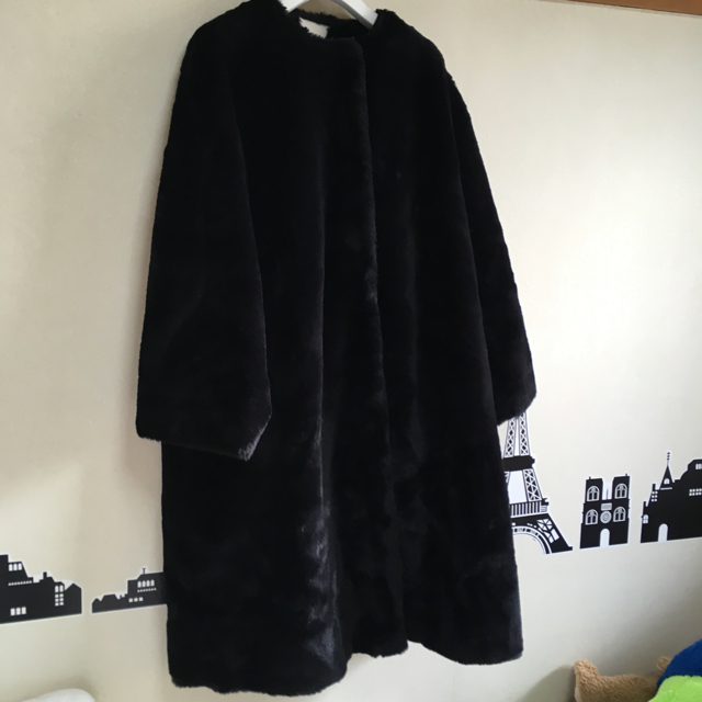 STUDIOUS(ステュディオス)のCLANE 2016AW ファーコート 完売品 レディースのジャケット/アウター(毛皮/ファーコート)の商品写真