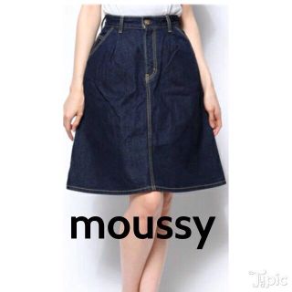 マウジー(moussy)の2014完売マウジーデニムスカート(ひざ丈スカート)