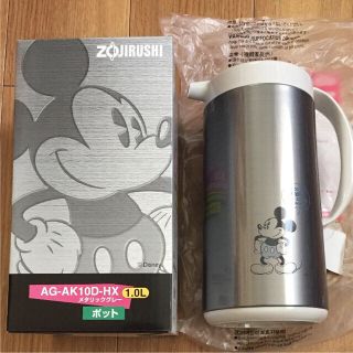 ゾウジルシ(象印)の☆みずき様専用☆新品・未使用☆ ミッキー保温冷ポット1L❣️象印❣️(電気ポット)