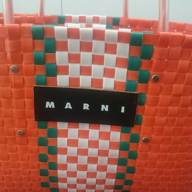 Marni - マルニ☆カゴバッグ オレンジの通販 by kiko's shop☆｜マルニ